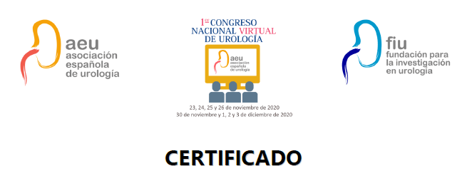 Premio Asociación Española Urología 2020